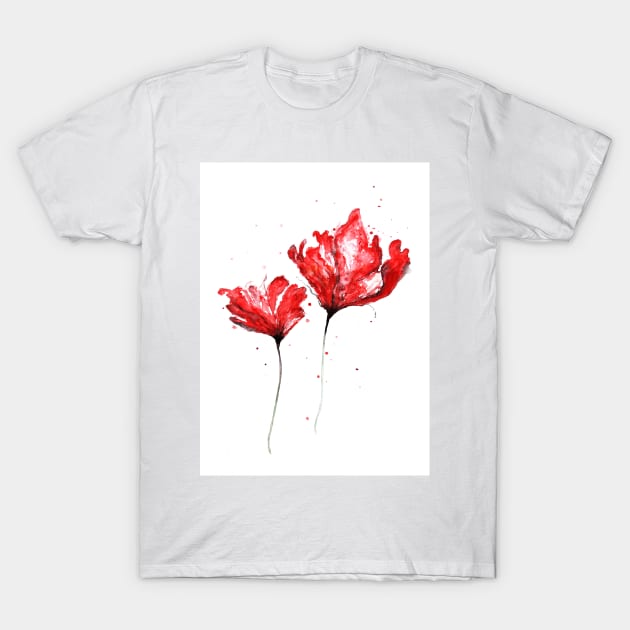 Poppy 2 T-Shirt by Luba_Ost